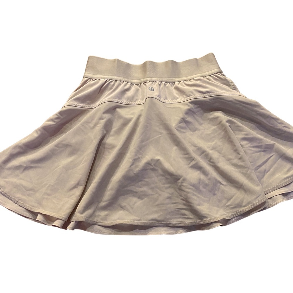 lululemon athletica Light Beige Athletic Skirt
